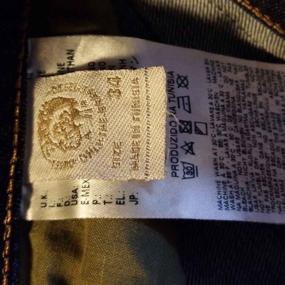 Blue denim Diesel jeans